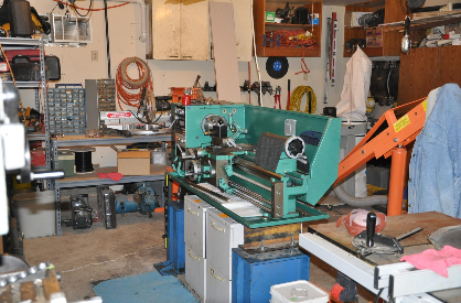 Shop repair area Shop repair area
